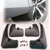 4Pcs Mud Flaps Fits Compatible For Toyota RAV4 2016 2017 2018 Mudflaps Splash Guards Mudguards Fender Liner Front Rear Set Molded Car Rims