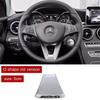 Car Steering Wheel Interior Badge Emblem Stickers AMG For Mercedes Benz W222 W223 W251 W464 GLE W206 W204 W205 W212 W213 W2211 RA3