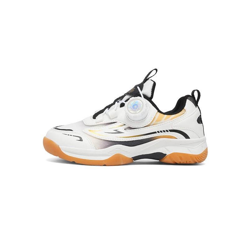 Kids Badminton Shoes Boys Girls Lightweight Breathable Outdoor Sport With Non-Slip Sole Shock Absorption