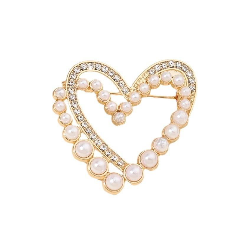 Brooch Girl Cute Crystal Bee Chest Flower Pin Suit Neck Needle Accessory