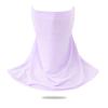 Sun Protection UV Protection Mask Traceless Ice Silk Neck Cover Fashion Face Covering  Women