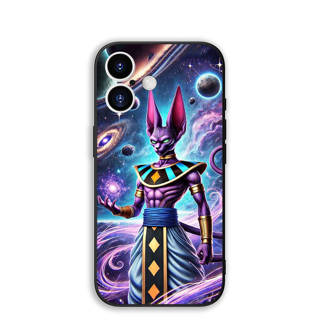 

Cover for Samsung Galaxy S25 S24 S23 Fe Ultra Plus S7 Edge A05 A06 A16 A15 A35 Phone Case Beerus Dragons Gokus Balls Whis Galaxy S23 Ultra