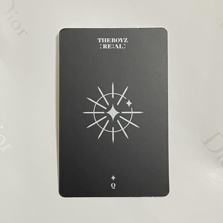 [USED] THE BOYZ Cue real T-shirt bonus trading card