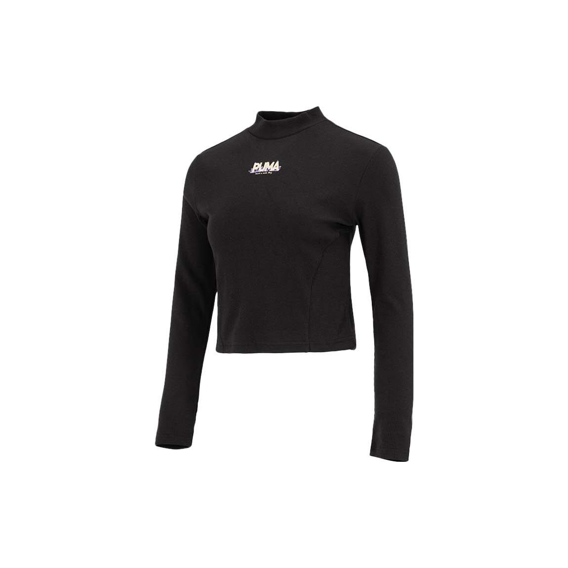 

New PUMA T Shirts Women s Black 539961-01 M