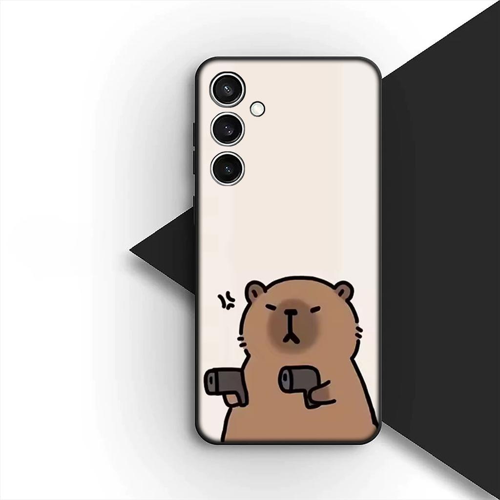 Cover for Apple iPhone 17 Pro XS Max Air 6 7 8 Plus 5 + SE 2022 SE2 16E 8+ Casing Phone Case Anime Wallpaper Capybaras Cartoon