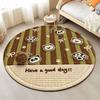 Cartoon Puppy Rug: Dirt-Resistant, Easy-Clean Decorative Mat for Living Room, Sofa, Coffee Table, or Outdoor Camping