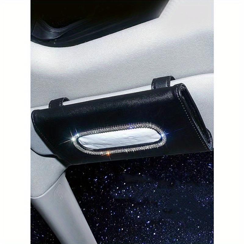 

1 шт. Декор стразами Автомобильный солнцезащитный козырек Коробка для салфеток one-size разноцветный