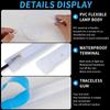 LED DRL Car Daytime Running Light Flexible Waterproof Strip Auto Headlights White Turn Signal Yellow Brake Flow Lights 12V