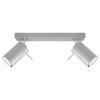 Plafon Mirax 2 Gu10 Szary Lumilo 04.129.50
