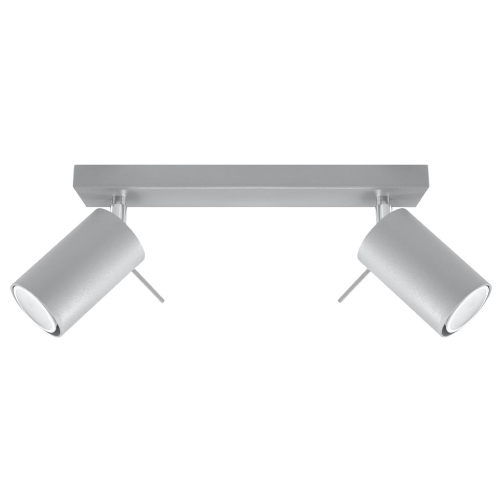Plafon Mirax 2 Gu10 Szary Lumilo 04.129.50