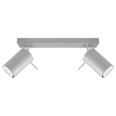 Plafon Mirax 2 Gu10 Szary Lumilo 04.129.50