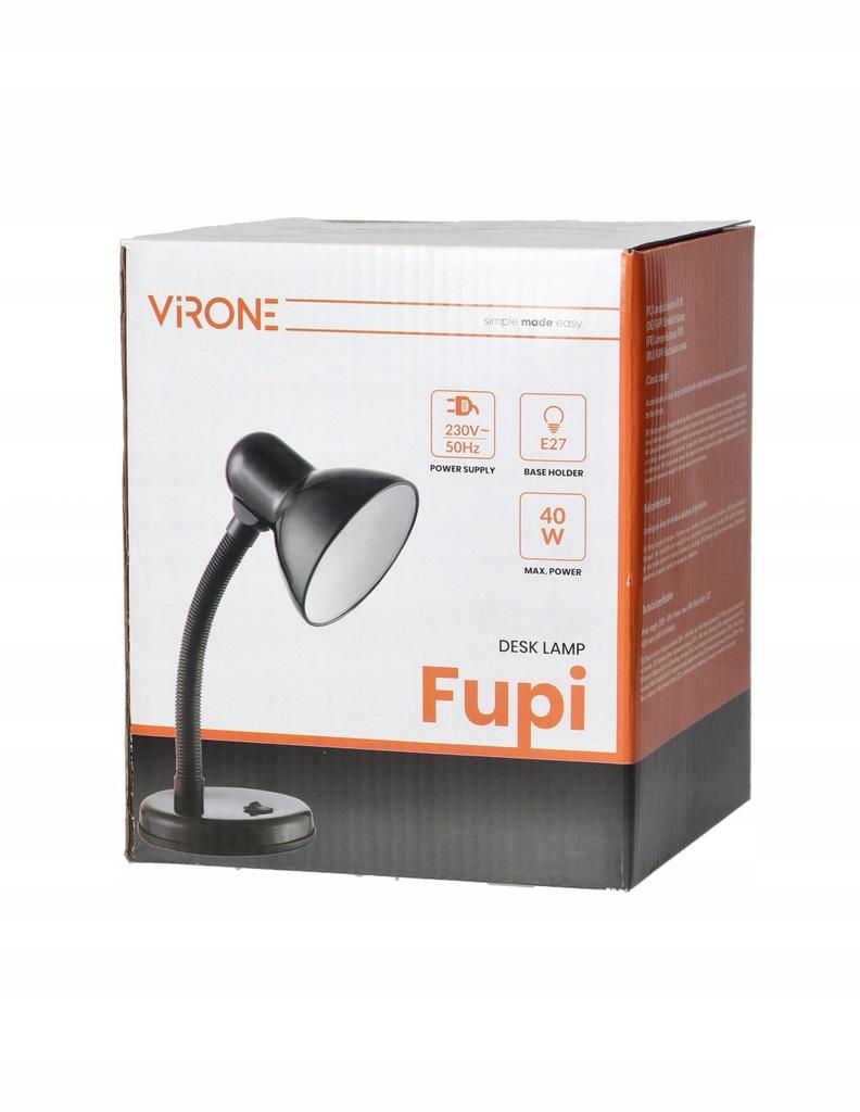Virone Desk Lamp Fupi Desk Lamp Black Power Up To 40 W 1 Pc