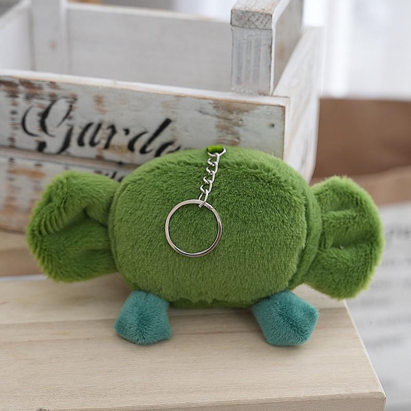 Cute Original Design Seaweed Knot Plush Keychain Doll Perfect For Keyring Decoration