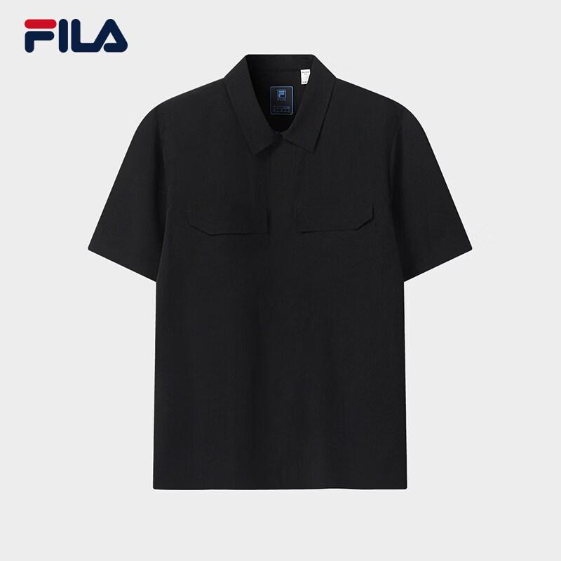 FILA Men s Casual Woven Short Sleeve Shirt XL