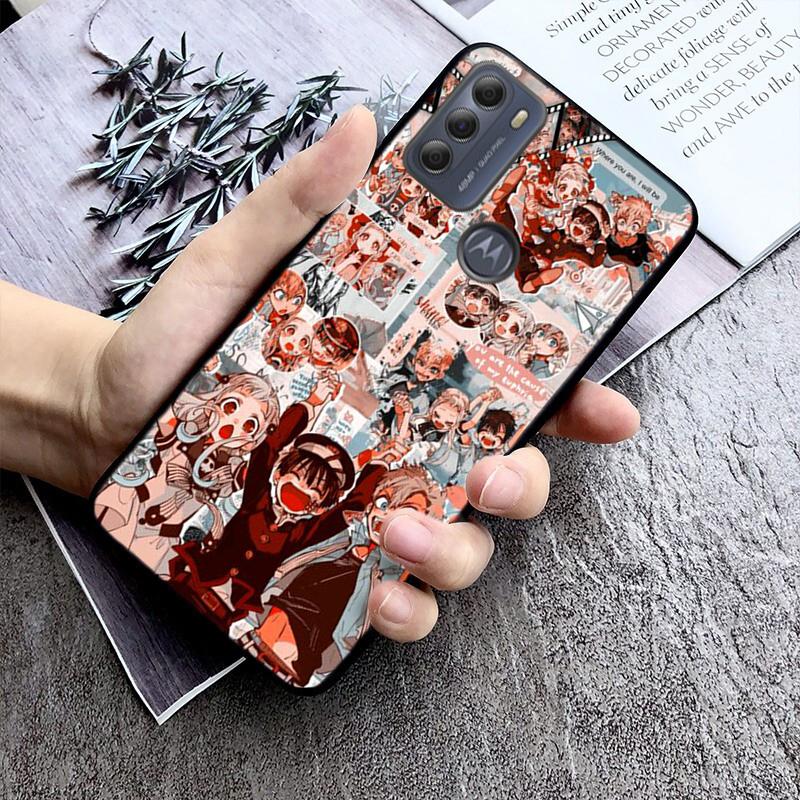 Toilet bound hanako kun Phone Case for Moto E7 Plus E32 E20 E40 Edge 20 Lite G22 G52 G20 G30 G100 G60 G50 G10 G Pure G Stylus