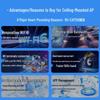 Ruijie 3000M WiFi 6 Whole Home Mesh System with 10 Ceiling APs (CN version)