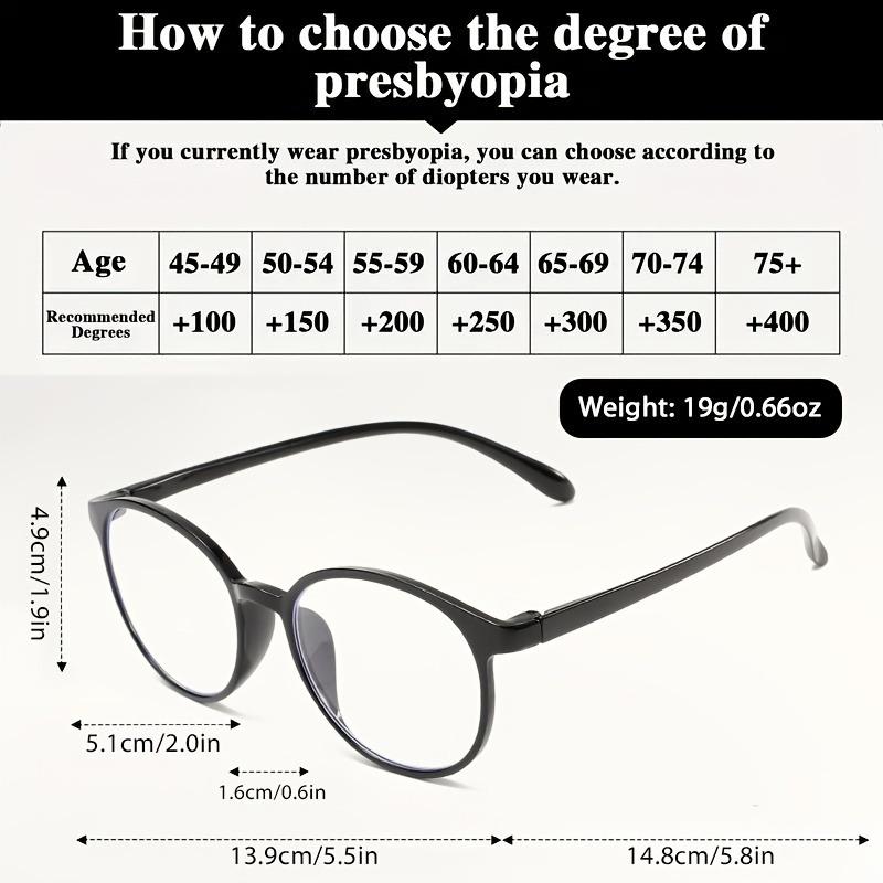 3 Pairs of Popular Women's Anti Blue Light Computer Reading Glasses Women's Reading Glasses with Presbyopia