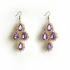 Pair of Drop Earrings in Vibrant Color Dangle Styles Alloy for Sensitive Skin