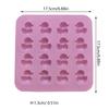 Ente Silikon Weichbonbon Schokolade Süßigkeitenform Keks Kuchen Seife Handwerk Backform Dekoratives Gebäck DIY Werkzeug