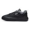 Fila Fashion Court Tara We Synthetic Leather Fleece Sports Comfort Low-Top Sneakers Women Sneakers Black F12W144315FBK