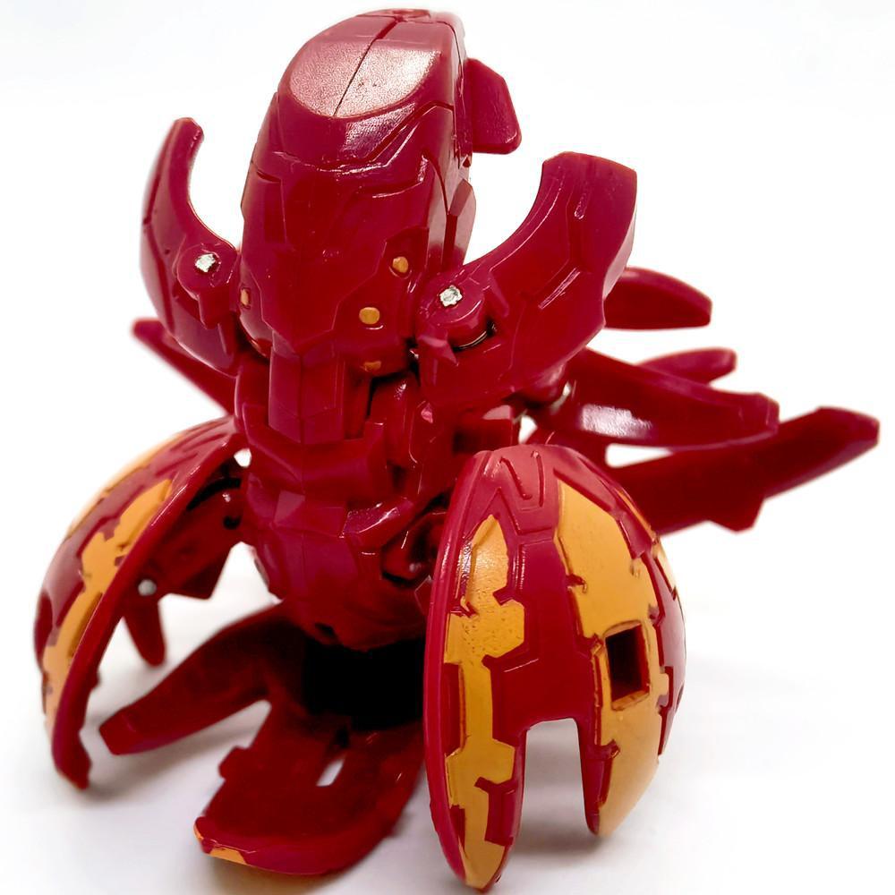 

Осьминог-бегемот, деформированное яйцо 3,6 см, игровая игрушка Hyper Dragonoid Battle красный