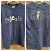 Genesis 2007 Tour Reprinted Double Sided Navy T Shirt  Unisex T-Shirt