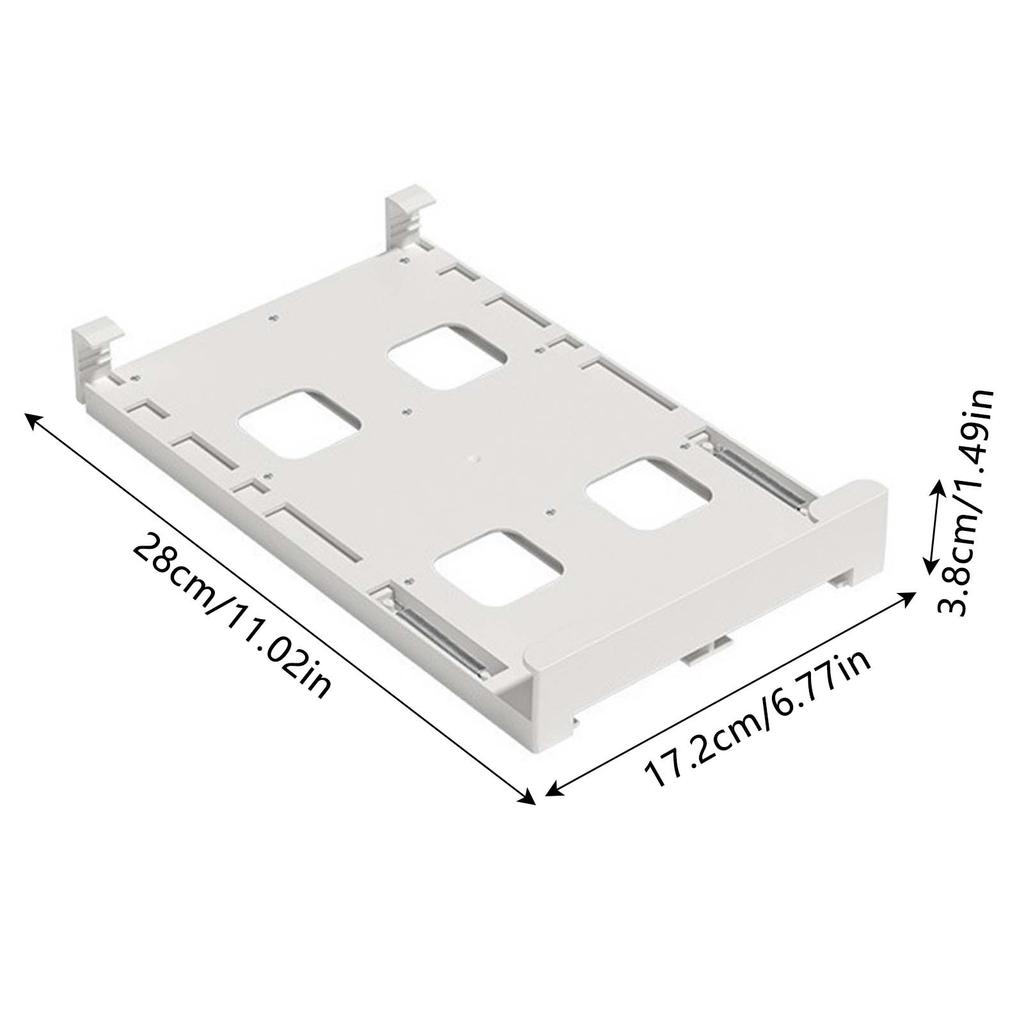 Hanging Fridge Soda Can Organizer Convenient to Install Efficient Fridge Shelf Holder Suitable for Refrigerators Kitchen