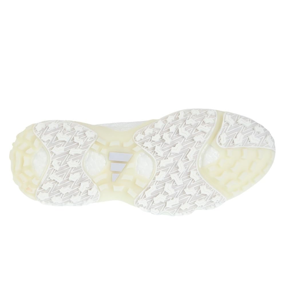 Pantofi de golf Code Chaos fără șireturi Alb încălțăminte cm [Adidas Golf] Alb/Gri închis/Cristal 26.0