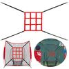 Baseball Practice Net Adjustable Baseball Softball Pitching Target Practice Accuracy Training Throwing Throwing Strike Zone