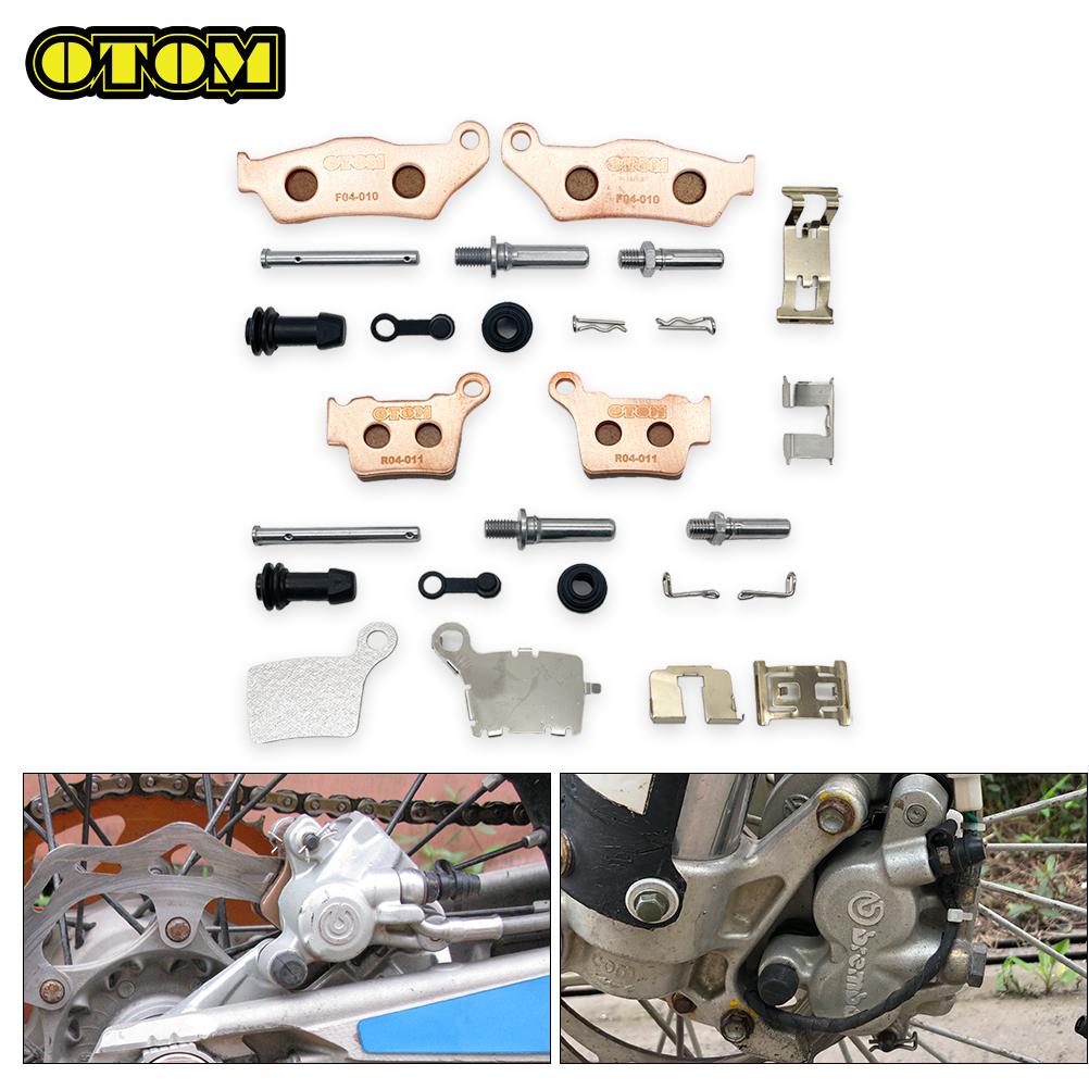 Motorcycle For Brembo KTM HUSQVARNA GASGAS Front Rear Brake Caliper Pad Spring Heat Insulation Sheet Repair Kit SXF XCF FC FE TE