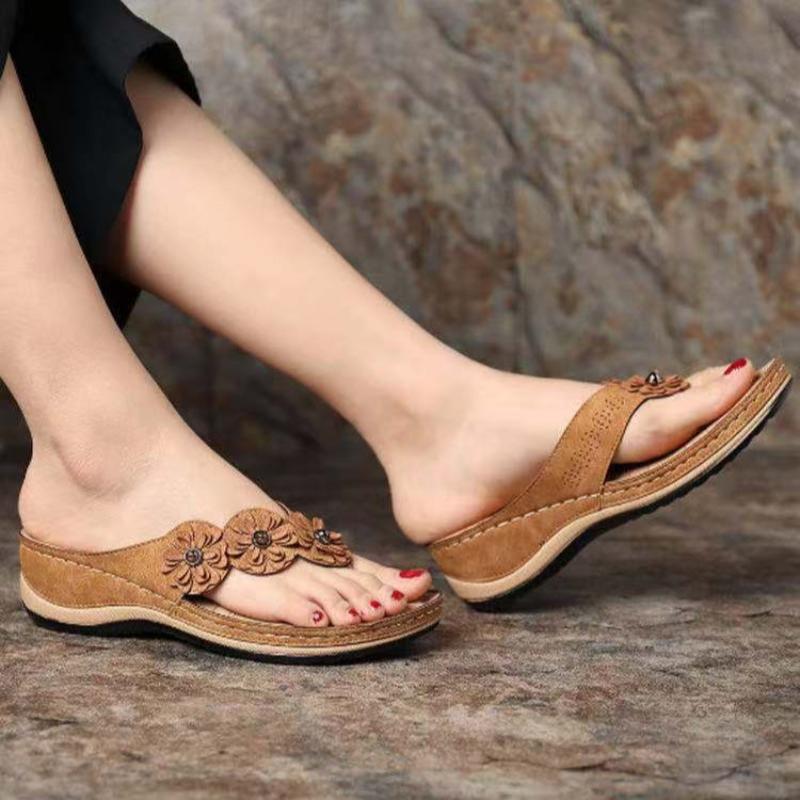 fashion Summer 2024 Shoes Woman Open Toe Bowknot Sandals Slippers Women Beach Flat Slides Slip On Flip Flops Slippers sandals women