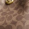 Coach Willow 21 Logo Print Bucket Bag With Lock Closure Women Shoulder Bag Brown Caramel CW602-B4XHG