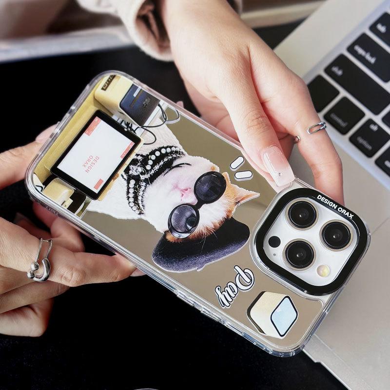 Zhitai iPhone 15 Pro Max 3-in-1 Mirror Case for iPhone 14 Pro 13/12/11