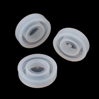3 ks flexibilná rôznorodá silikónová forma na krúžky na výrobu živicových epoxidových šperkov DIY