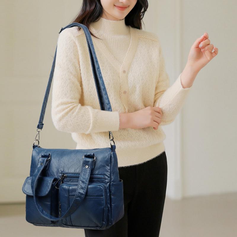 Sacs à main Sacs pour femmes Grande capacité Sacs bandoulière pour femmes 2026 Nouveau Sac à bandoulière Sac à main en cuir PU pour dames Sac fourre-tout