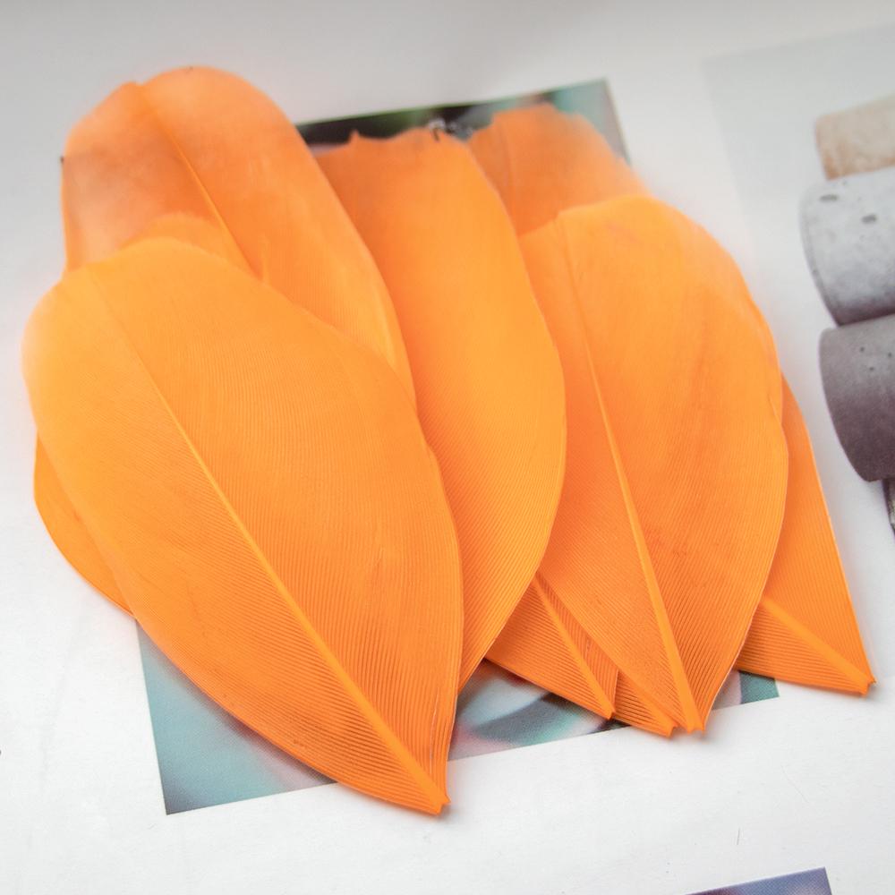 Nature Goose Feathers For Jewelry Making Decoration White Swan Needlework Wedding Handicraft Accessories Crafts 5-8Cm