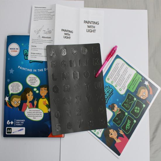 Luminous Drawing Board High Sensibility Draw Smoothly Early Education Children Learning Toys Writing Doodle Pad for Student