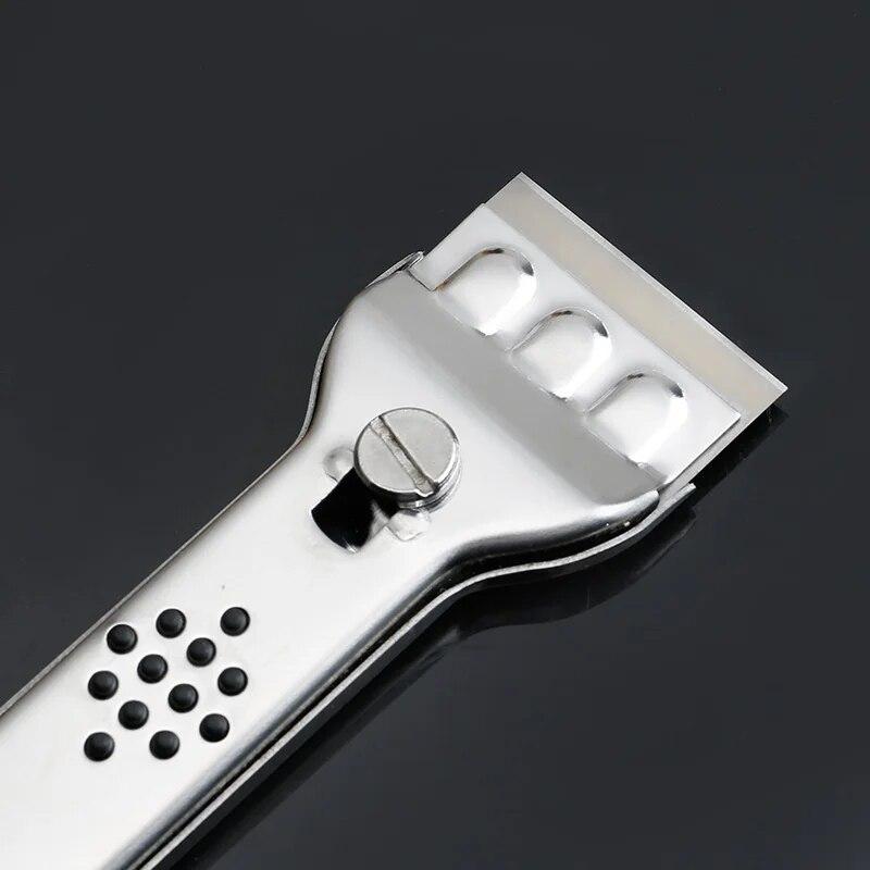 Multifunction Glass Decontamination Shovel Removal Scraper For Wall Floor Tile Kitchen Stove Household Cleaning Tool