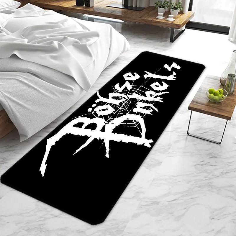 Bohse Onkelz Fußmatte Eingang Fußmatte Rutschfest Waschbar Küchenteppich Wohnzimmer Flur Teppiche Fußmatten Badezimmer Bad 40x60cm