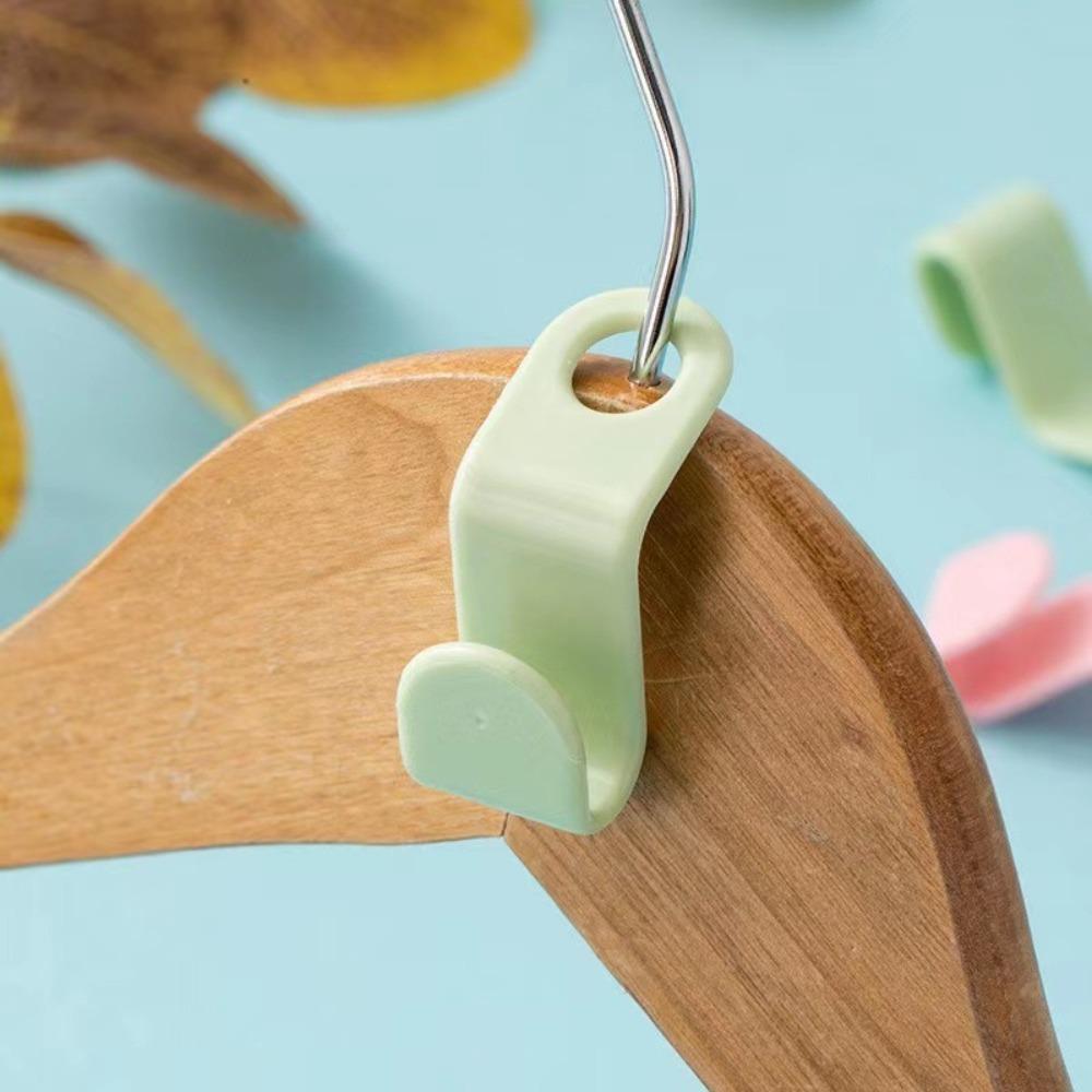 10/30/60Pcs Multi-function Clothes Hanger Mini Clothes Hanger Connector Hooks