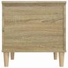 Coffee Table Sonoma Oak 60 X 44.5 X 45 Cm Particleboard