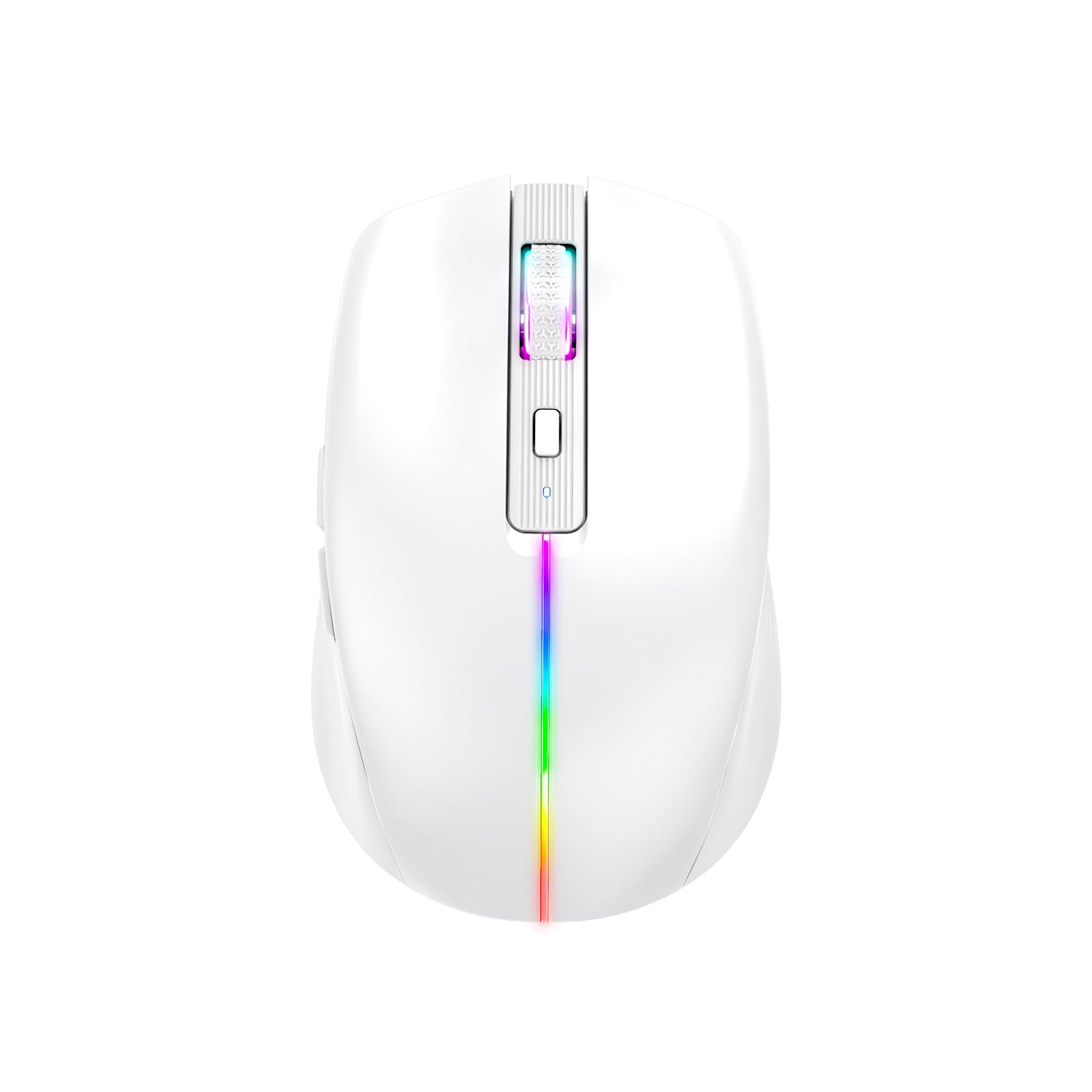 

AmeToNana Wireless 3DPI 6 Compatible with Mac and for Working from Home Mouse, Bluetooth, Quiet, Rechargeable, Energy-Saving, Mode, High-Precision білий
