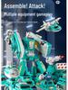 Children's Magnetic Transforming Robot Building Blocks Toy Set