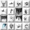 Polyester Sofa Pillow Case Creative Home Yiwu Pillow Car Cushion