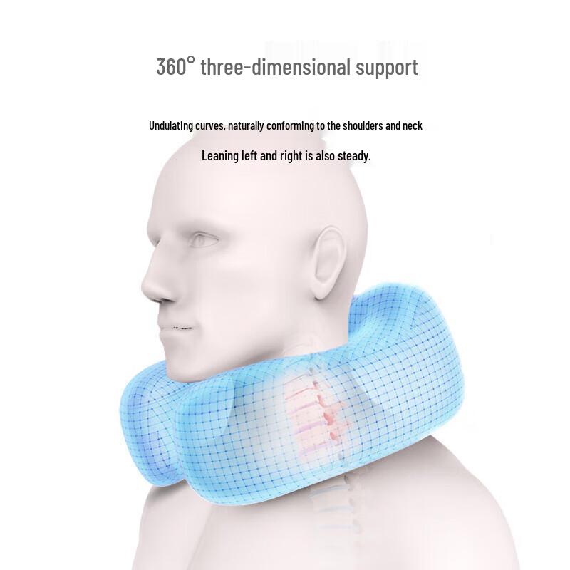 U-Shaped Neck Massage Pillow CN Plug (adapter Included)