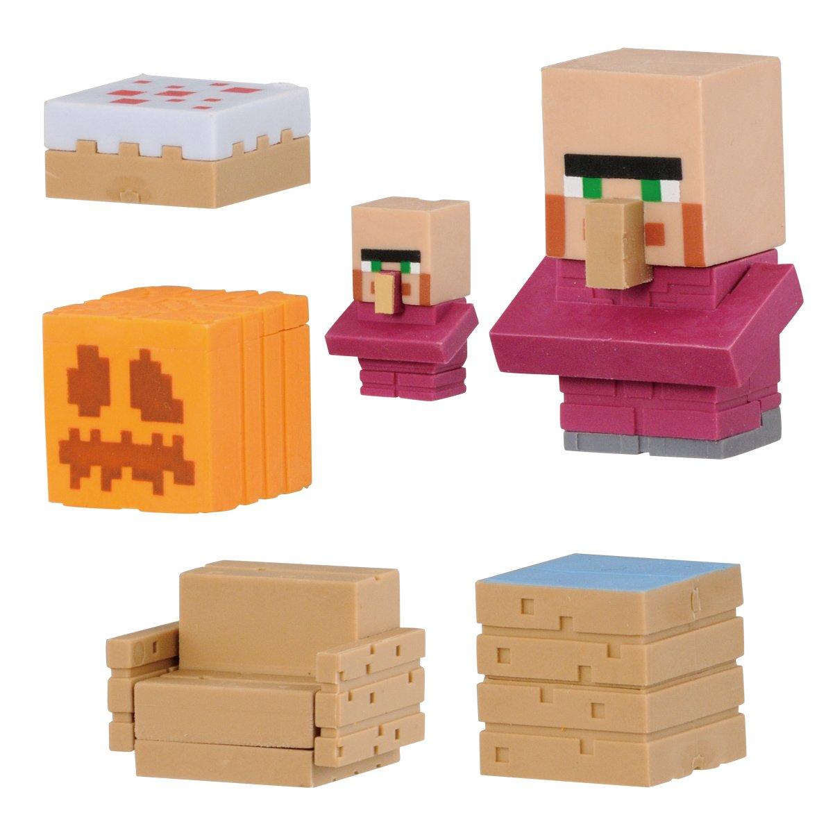 

Minecraft Minecraft Стартовый набор 03 Житель и Набор замечательной мебели
