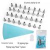 Baking Piping Nozzle & Bag Set