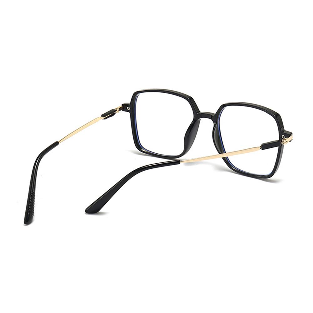 Feine Scharniere Quadratischer Rahmen Ultraleicht Übergröße Bequeme Lesebrille +0,75 Bis +4