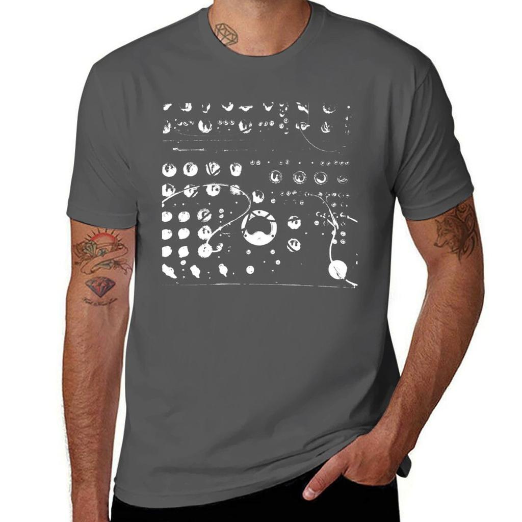 Binary Analog Technology Synthesizer Tshirt Lightweight Print Tshirt