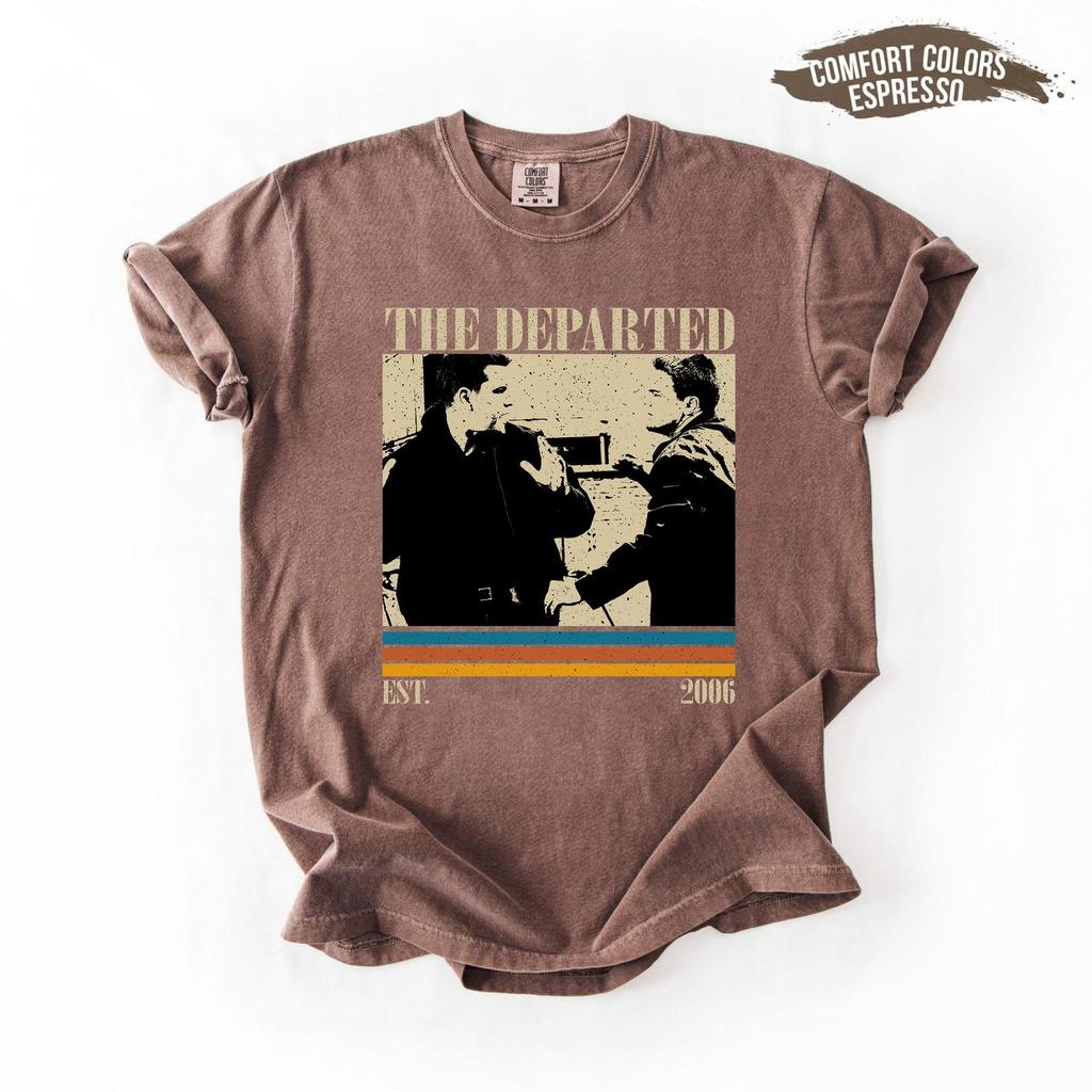 The Departed Movie T-Shirt and kids tshirt, Retro Film Shirt and kids tshirt, Comfort Colors Unisex T-Shirt and kids tshirt